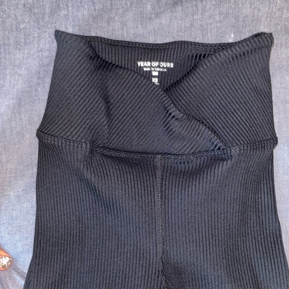 Year of ours Ribbed black leggings - Picture 4 of 5